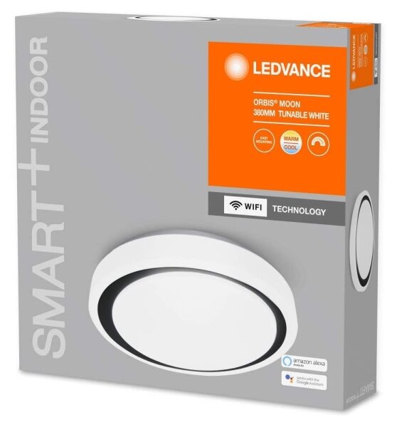 Ledvance - LED Stmívatelné stropní svítidlo SMART+ MOON LED/24W/230V Wi-Fi