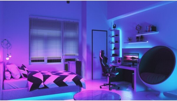 Nanoleaf NL55-0001LS-1M - LED RGB Rozšiřující stmívatelný pásek 1 m LED/23W/230V