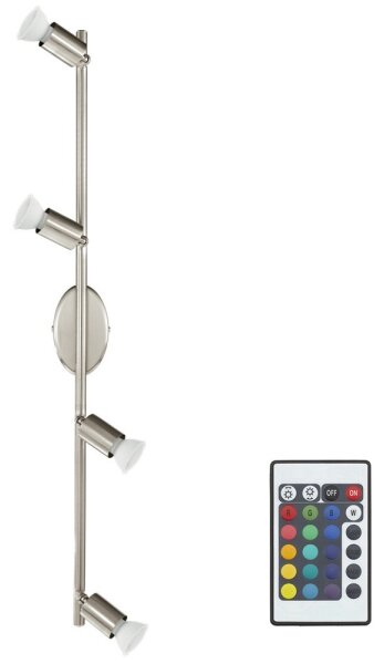 Eglo 75386 - LED RGB Bodové svítidlo BUZZ-C 4xGU10/4W/230V