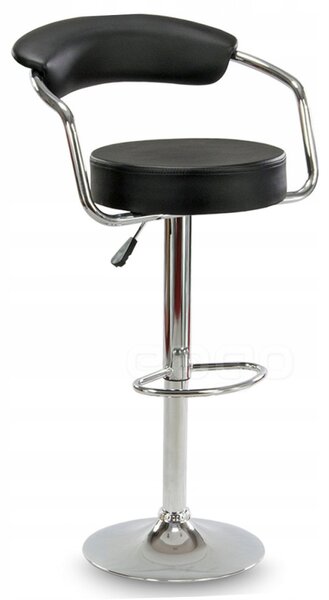 Barová Židle Just Sit černý 109 cm z umělé kůže