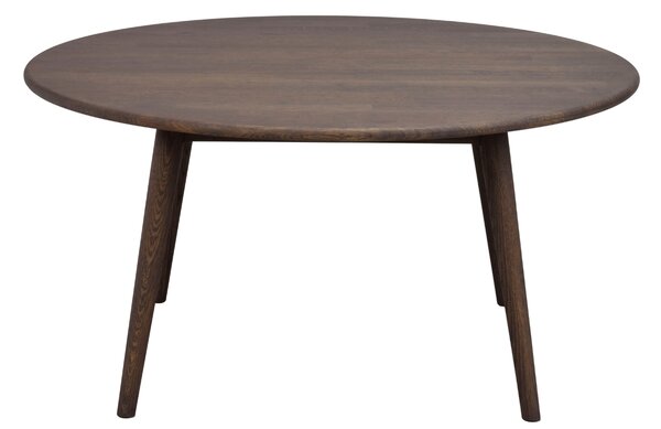 Tmavý dubový konferenční stolek ROWICO TOMPKINS 90 cm
