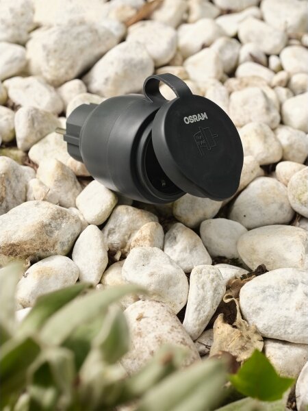 Osram - Chytrá venkovní zásuvka SMART+ MATTER SCHUKO 3680W/230V/16A IP44 Wi-Fi