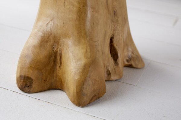 Odkládací stolek WILD ROOT 60 CM masiv teak Nábytek | Doplňkový nábytek | Odkládací stolky