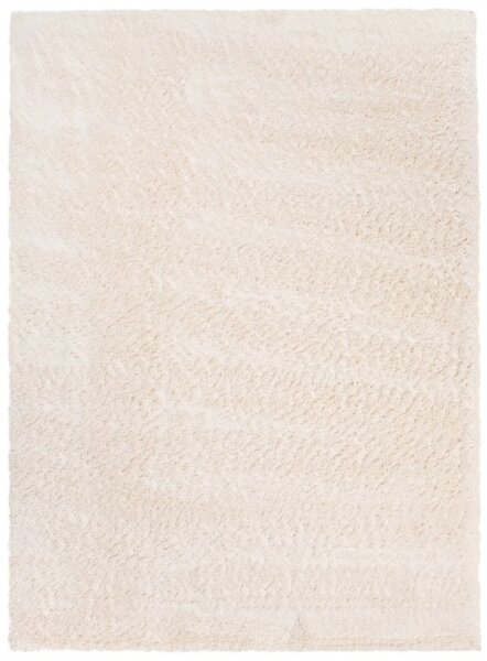 Makro Abra Kusový koberec Shaggy VERSAY 6365A Krémový Rozměr: 80x150 cm