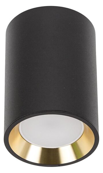 Bodové svítidlo CHLOE 1xGU10/35W/230V kulatý černá/zlatá