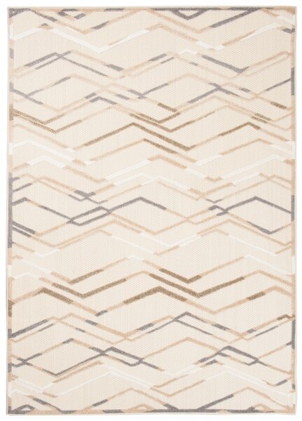 Makro Abra Moderní kusový koberec AVENTURA ED02B Krémový Rozměr: 120x170 cm