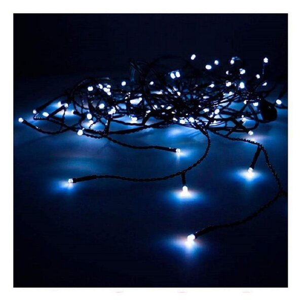 LED řetězová světla EDM Modrý 1,8 W (2 X 1 M)