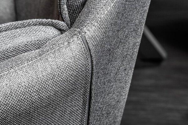 Jídelní židle LOUNGER šedá otočná Nábytek | Jídelní prostory | Jídelní židle | Křesložidle