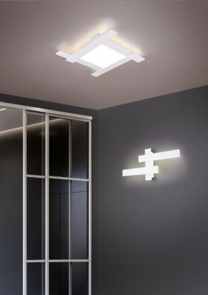 Trio - LED Stmívatelné stropní svítidlo BELFAST LED/18W/230V + LED/14W