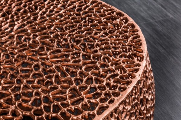 Konferenční stolek LEAF 80 CM COPPER Nábytek | Obývací pokoj | Konferenční stolky | Kulaté