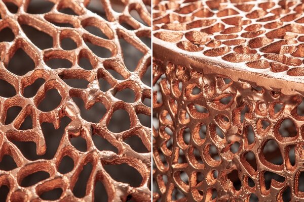Konferenční stolek LEAF 80 CM COPPER Nábytek | Obývací pokoj | Konferenční stolky | Kulaté