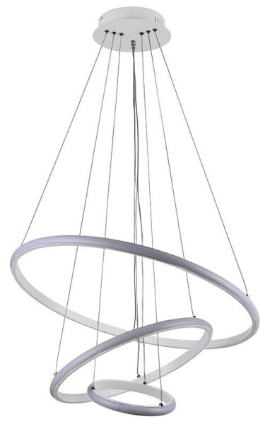 Brilagi - LED Stmívatelný lustr na lanku CIRCLE LED/90W/230V 3000-6500K + DO