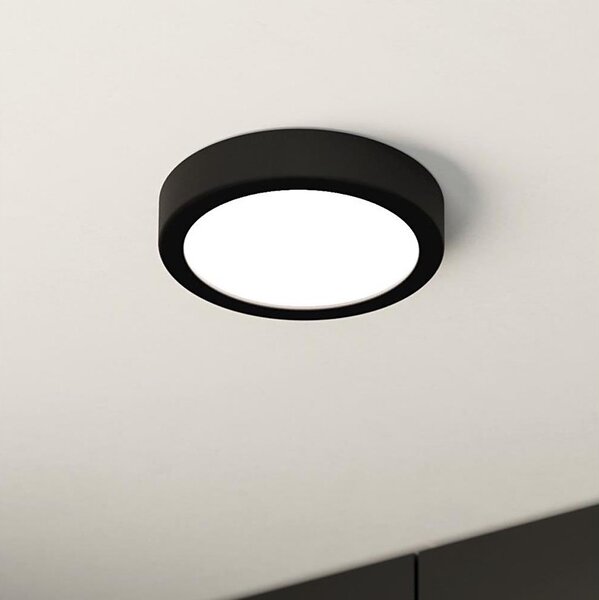 Eglo 900637 - LED Koupelnové stropní svítidlo FUEVA LED/11W/230V IP44 černá