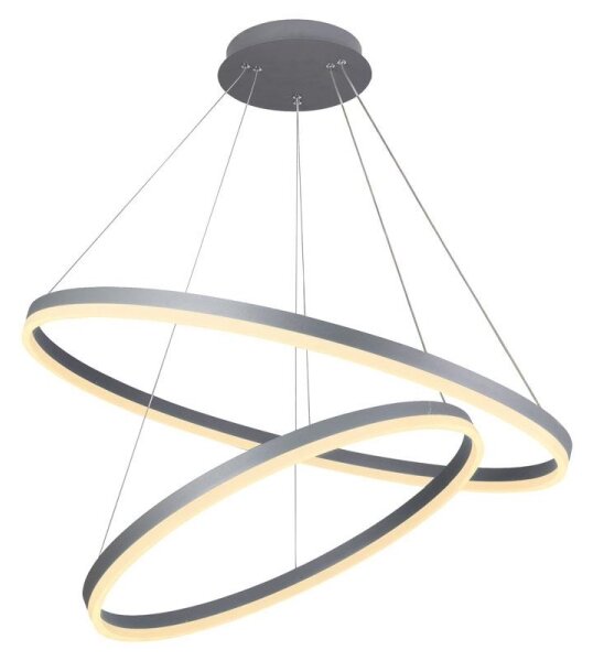 LED Stmívatelný lustr na lanku LED/100W/230V 3000-6500K + dálkové ovládání