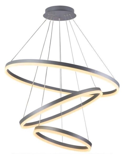 LED Stmívatelný lustr na lanku LED/125W/230V 3000-6500K + dálkové ovládání