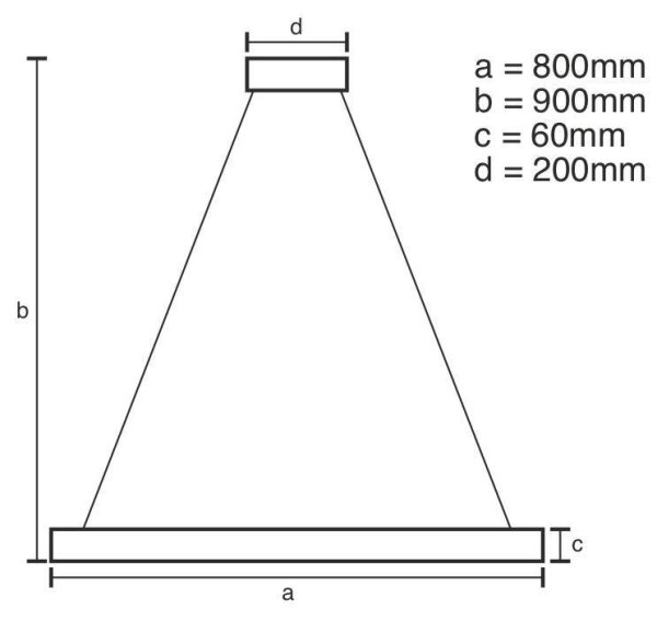 LED Stmívatelný lustr na lanku LED/110W/230V 3000-6500K + dálkové ovládání