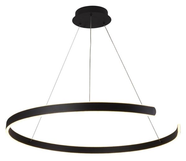LED Stmívatelný lustr na lanku LED/100W/230V 3000-6500K + dálkové ovládání