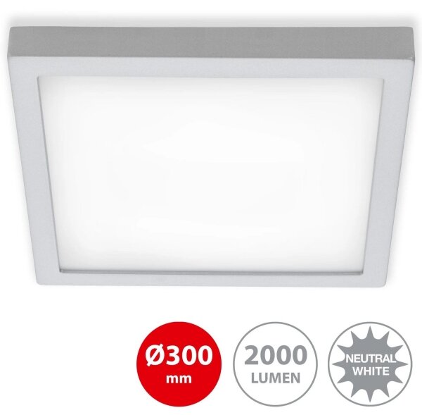 Briloner 7142-414 - LED Stropní svítidlo FIRE LED/21W/230V 4000K