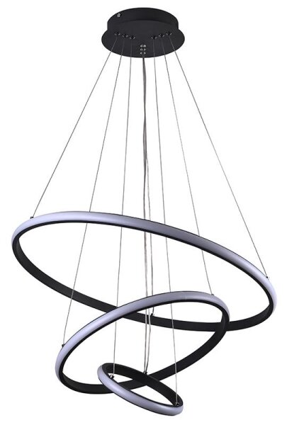 Brilagi - LED Stmívatelný lustr na lanku CIRCLE LED/90W/230V 3000-6500K + DO