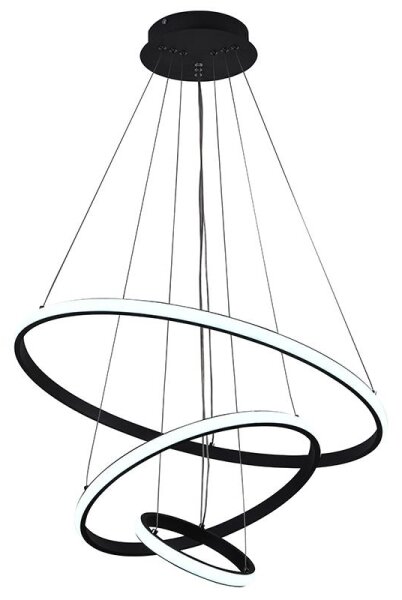 Brilagi - LED Stmívatelný lustr na lanku CIRCLE LED/90W/230V 3000-6500K + DO
