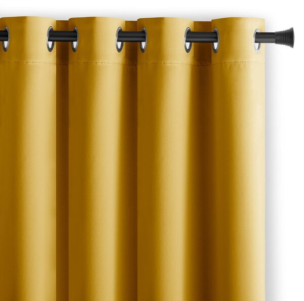 Žlutý dimout závěs 140x175 cm Kierra – Restilo