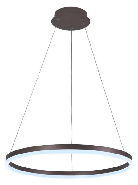 Brilagi - LED Stmívatelný lustr na lanku CIRCLE LED/42W/230V 3000-6500K hnědá+DO
