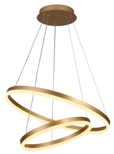 LED Stmívatelný lustr na lanku LED/70W/230V 3000-6500K + dálkové ovládání