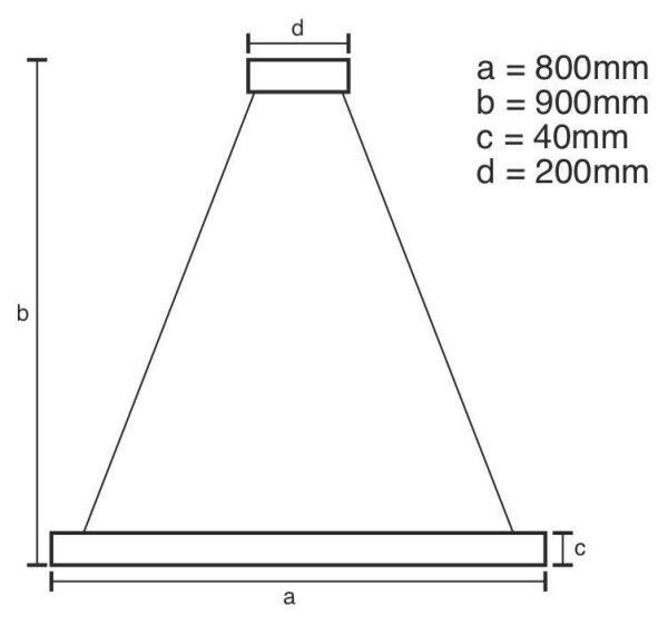 LED Stmívatelný lustr na lanku LED/55W/230V 3000-6500K + dálkové ovládání