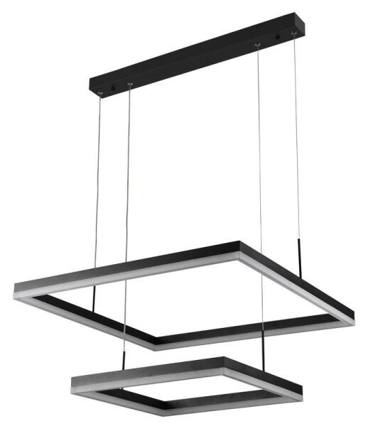 LED Stmívatelný lustr na lanku LED/90W/230V 3000-6500K + dálkové ovládání