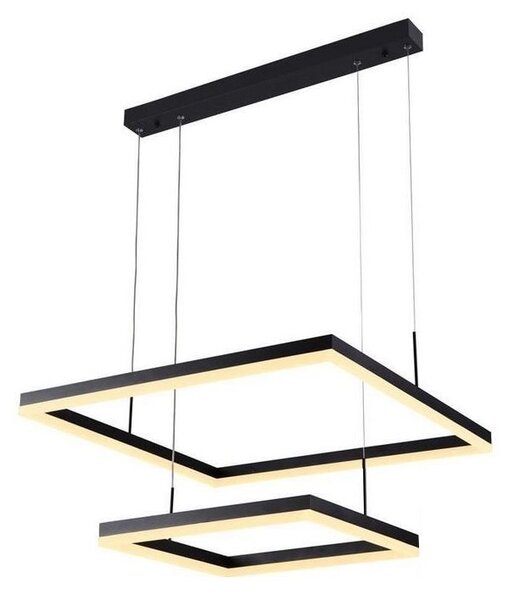 LED Stmívatelný lustr na lanku LED/90W/230V 3000-6500K + dálkové ovládání