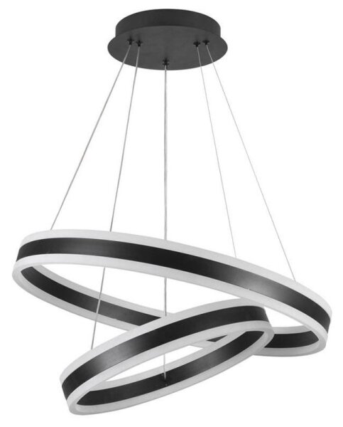 LED Stmívatelný lustr na lanku LED/135W/230V 3000-6500K + dálkové ovládání