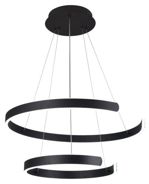 LED Stmívatelný lustr na lanku LED/120W/230V 3000-6500K + dálkové ovládání