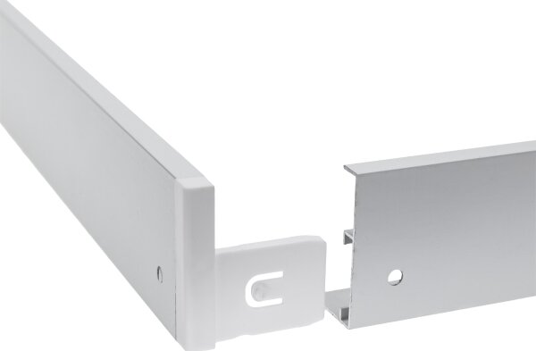 Kovový rám pro instalaci LED panelů 600x600 mm bílá