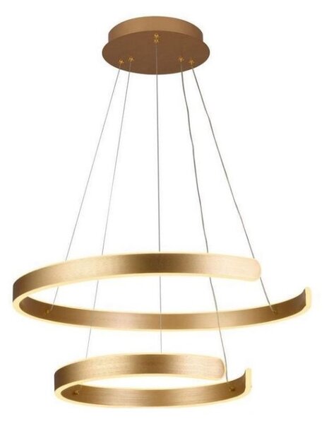 LED Stmívatelný lustr na lanku LED/120W/230V 3000-6500K + dálkové ovládání
