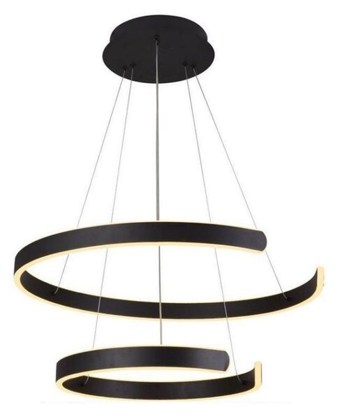LED Stmívatelný lustr na lanku LED/120W/230V 3000-6500K + dálkové ovládání