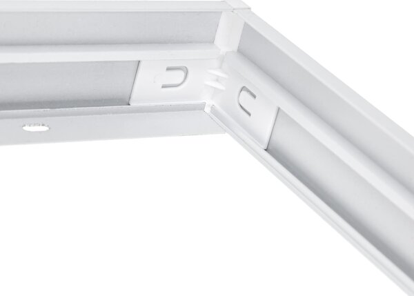 Kovový rám pro instalaci LED panelů 600x600 mm bílá