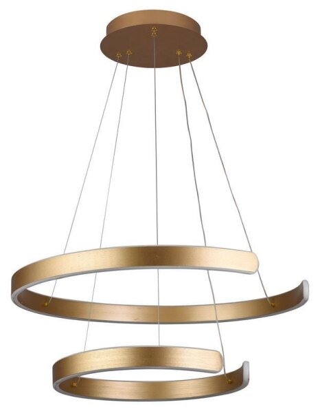 LED Stmívatelný lustr na lanku LED/120W/230V 3000-6500K + dálkové ovládání