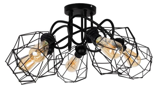Přisazený lustr DIAMENT 5xE27/60W/230V