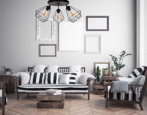 Bodové svítidlo DIAMENT 3xE27/60W/230V