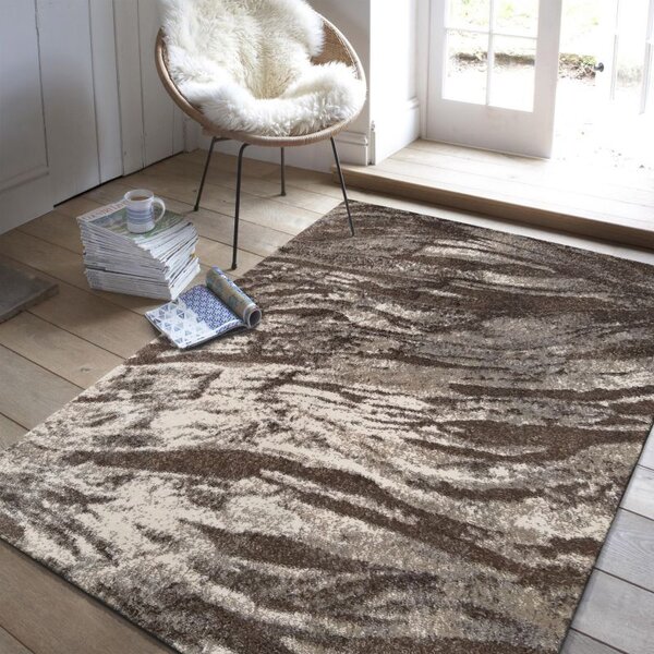 Makro Abra Moderní kusový koberec Panamero 13 hnědý Rozměr: 60x100 cm