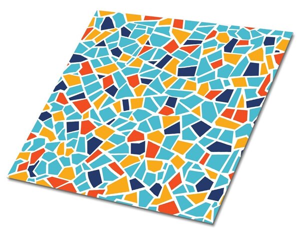 PVC obklady dlaždice barevná mozaika