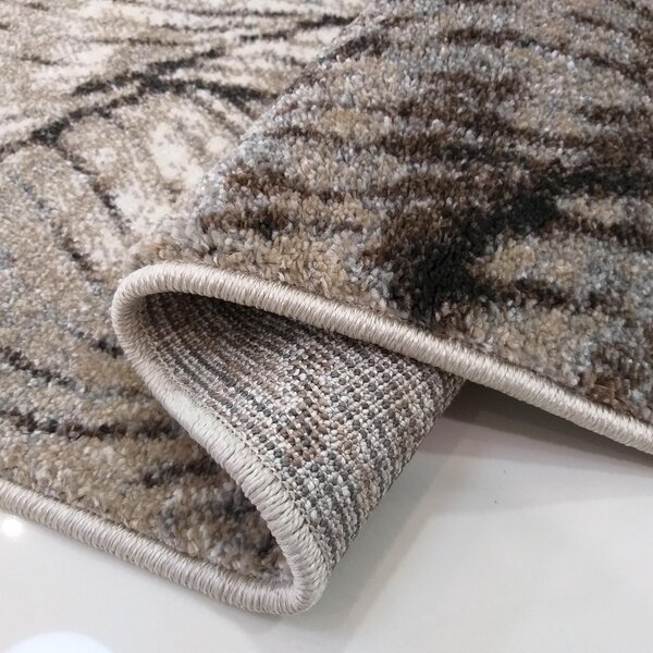 Makro Abra Moderní kusový koberec Panamero 15 hnědý Rozměr: 80x150 cm