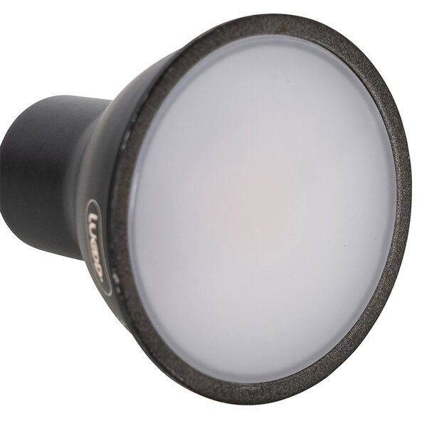 Sada 5 ks Smart GU10 stmívatelná LED lampa černá 7W 600 lm 3000K