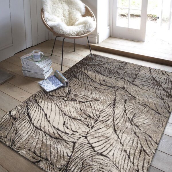 Makro Abra Moderní kusový koberec Panamero 15 hnědý Rozměr: 80x150 cm