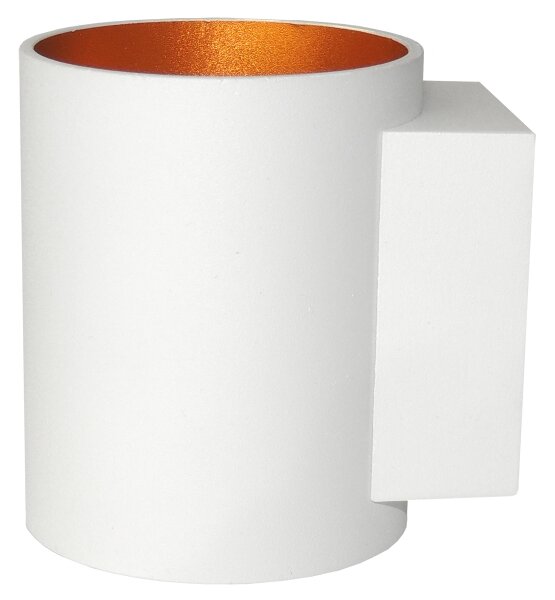 Nástěnné svítidlo SQUALLA TUBA 1xG9/50W/230V bílá/zlatá