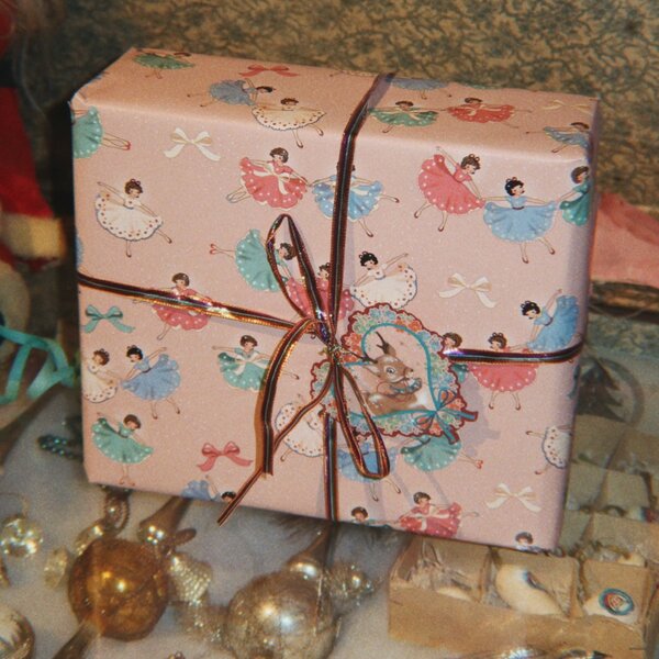 Balicí papír Bow Ballerina Blush