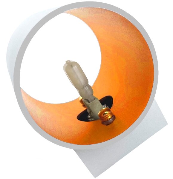Nástěnné svítidlo SQUALLA TUBA 1xG9/50W/230V bílá/zlatá