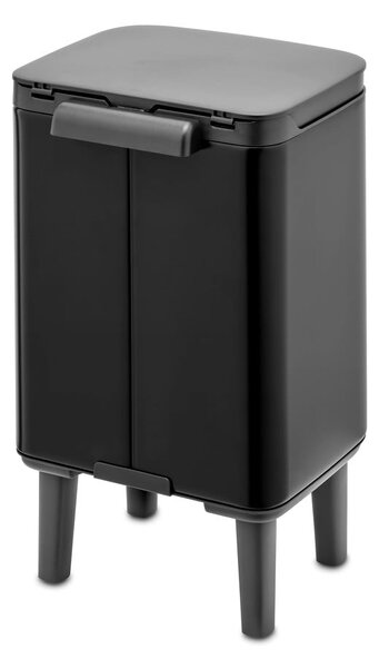 Matně černý ocelový odpadkový koš 4 l Bo Hi – Brabantia