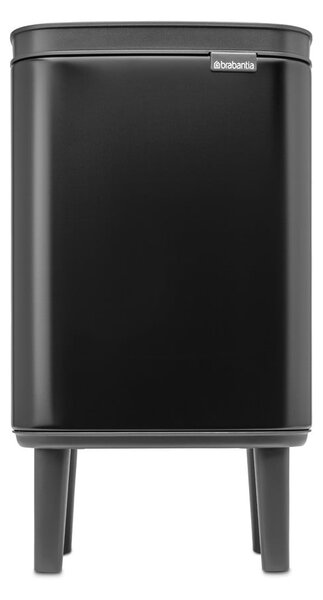 Matně černý ocelový odpadkový koš 4 l Bo Hi – Brabantia