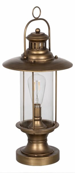 BigBuy Home Lampa Zlatá Sklo Železo 40 W 27 x 27 x 48 cm
